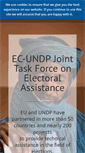 Mobile Screenshot of ec-undp-electoralassistance.org